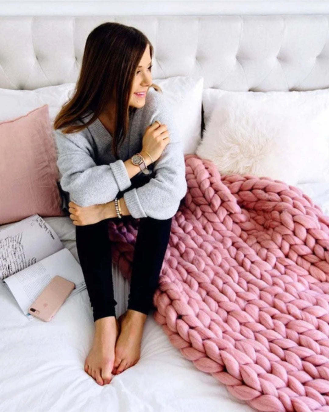 BowLift | Knitted Asymmetrical Women's Sweater