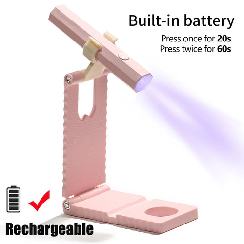 BowLift | Rechargeable UV Nail Lamp with Portable Holder