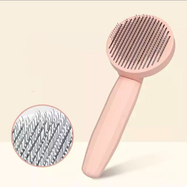 BowLift | SELFCLEAN BRUSH – Self-cleaning cat brush for less hair loss & clean coat