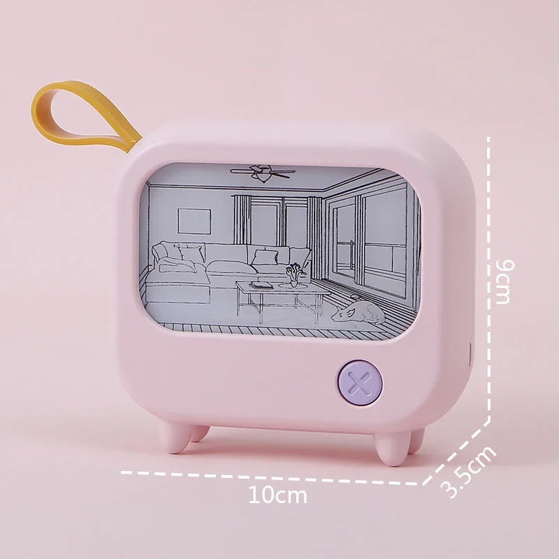 BowLift | Mini TV Painting LED Night Light