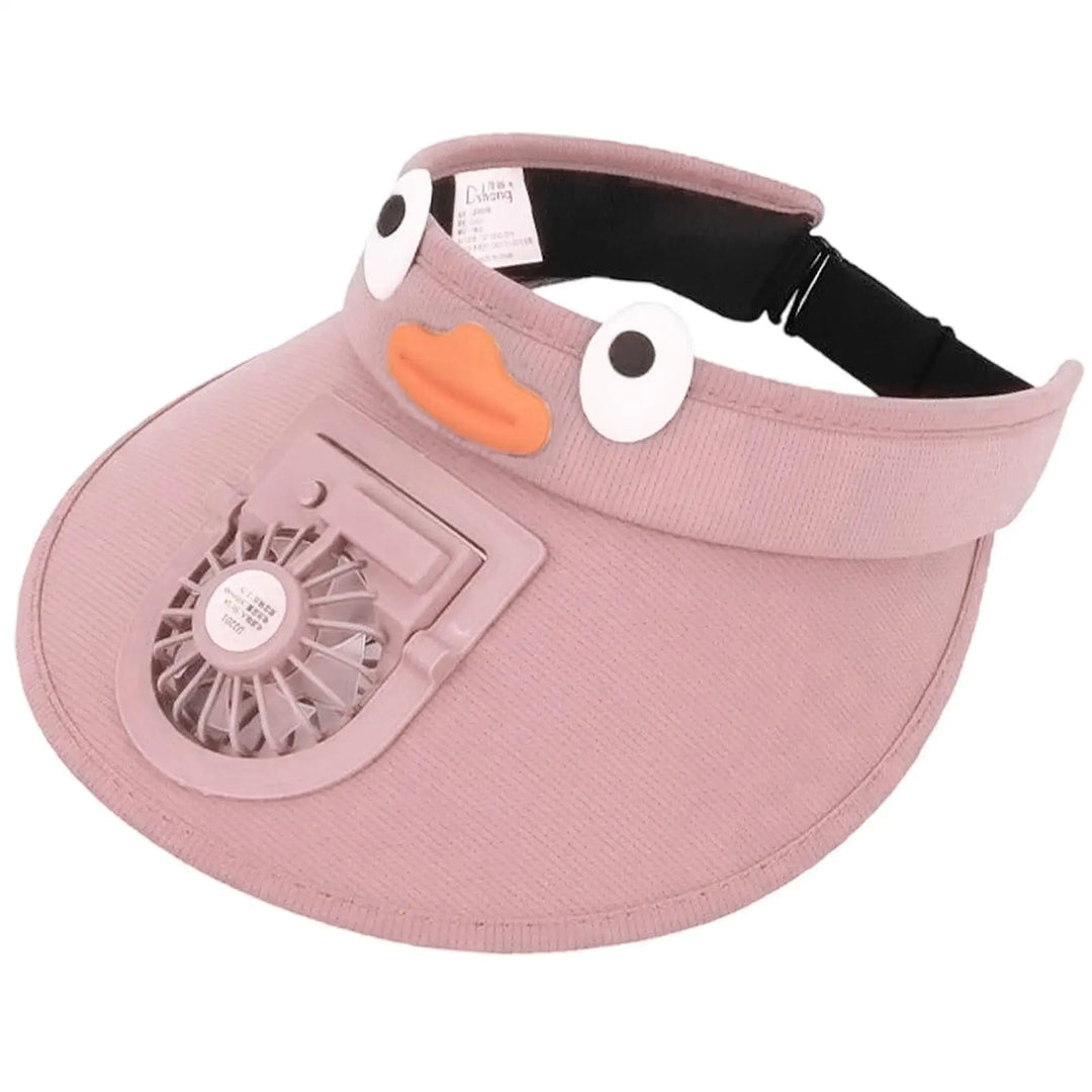 Kids Sun Visor Hat with Cooling Fan Hat | Bowlift
