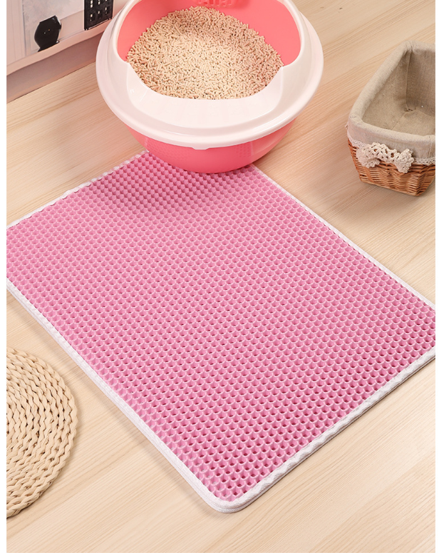 BowLift | Cat Litter Mat with Double-Layer Trap and Non-Slip Base – PawGuard
