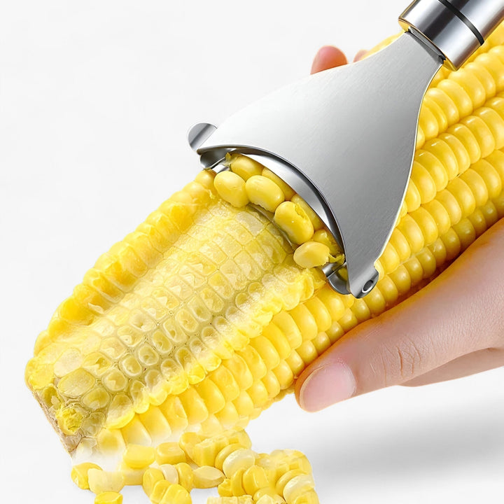 BowLift | Stainless Steel Corn Cob Stripper - CornEase