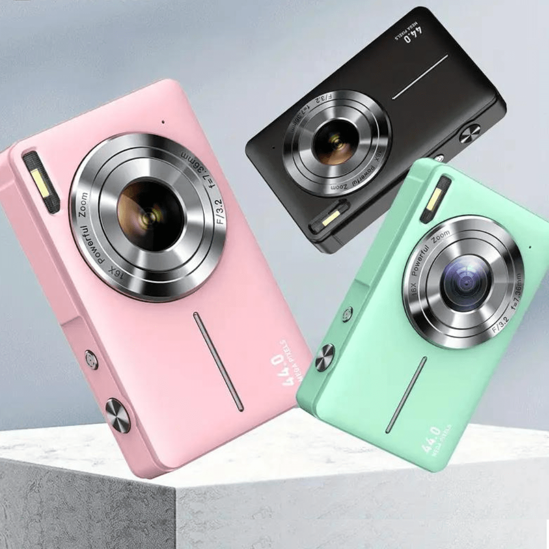 BowLift | PIXERA – Vintage Digital Camera with Retro Design