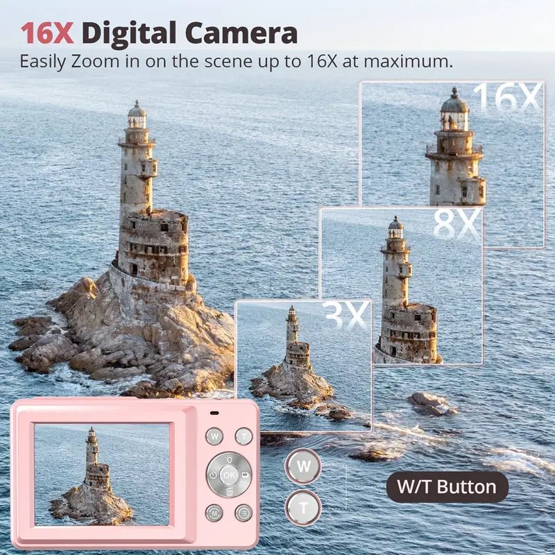 BowLift | PIXERA – Vintage Digital Camera with Retro Design