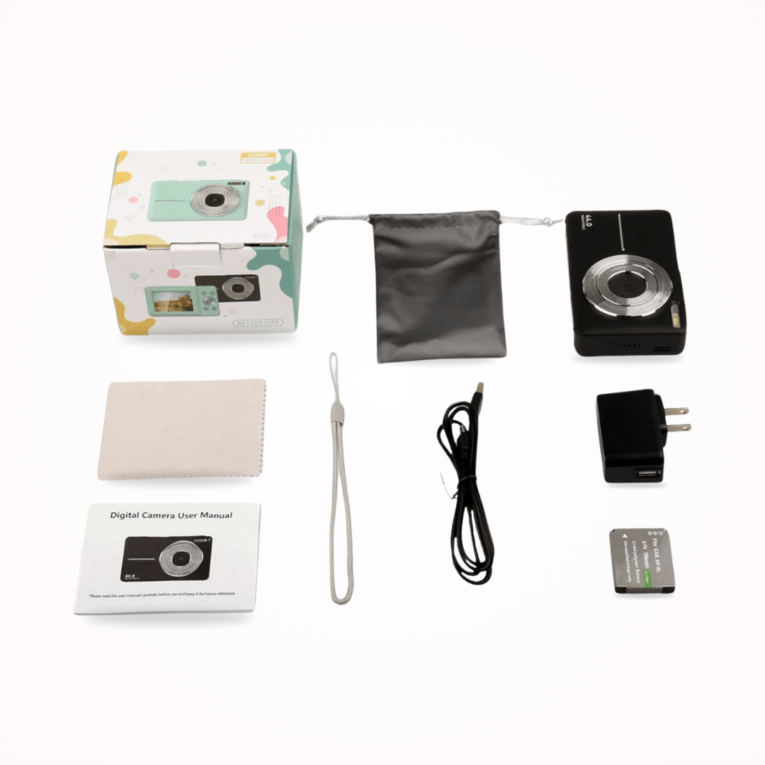 BowLift | PIXERA – Vintage Digital Camera with Retro Design
