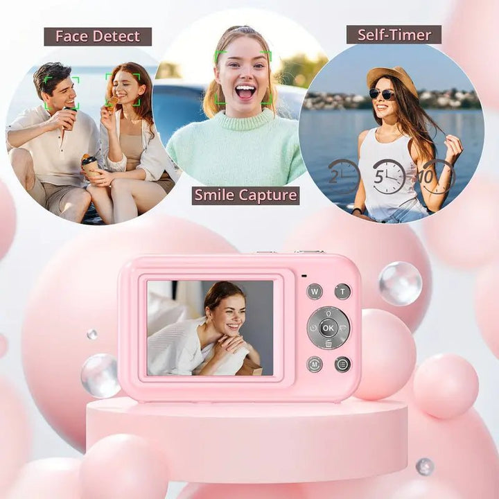 BowLift | PIXERA – Vintage Digital Camera with Retro Design