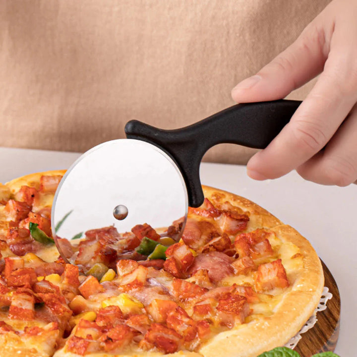 Pizza Cutter Circular Stainless Steel Pizza Wheel Cutter Cake Maker | Bowlift