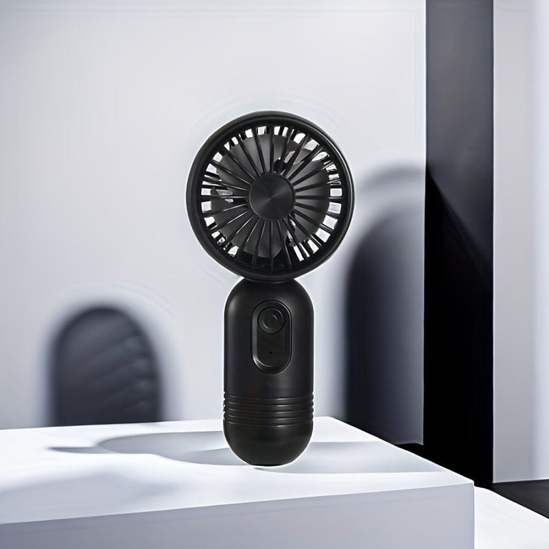 1PC Mini Portable Fan, USB Rechargeable, With 3 Speeds - Handheld Fan For Men And Women - Perfect For Office, Outdoor, Travel, And Camping | Bowlift