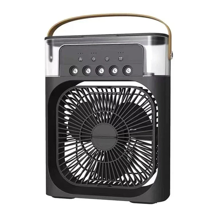 Planet Gates Portable Humidifier Fan AIr Conditioner Household Small Air Cooler Hydrocooling Portable Air Adjustment For Office 3 Speed Fan