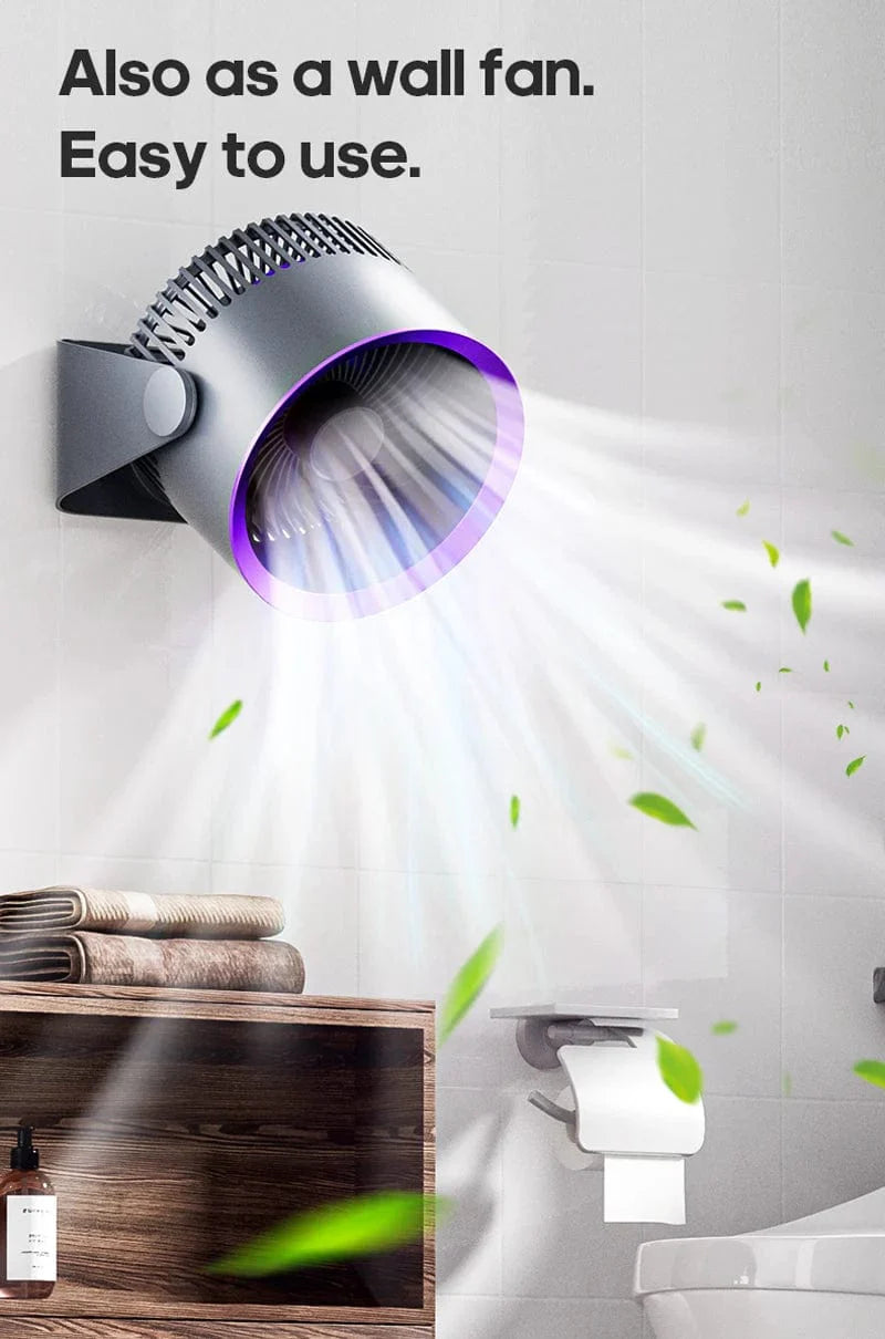 KINSCOTER Multifunctional Electric Fan Circulator Wireless Portable Home Quiet Ventilator Desktop Wall Ceiling Fan Air Cooler | Bowlift