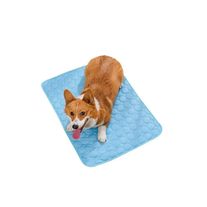 Summer Cooling Pet Mat Gel Ice Pad for Dogs Cats Breathable Soft Kennel Bed Non-Slip Hot Weather Cool Pad Pet Supplies | Bowlift