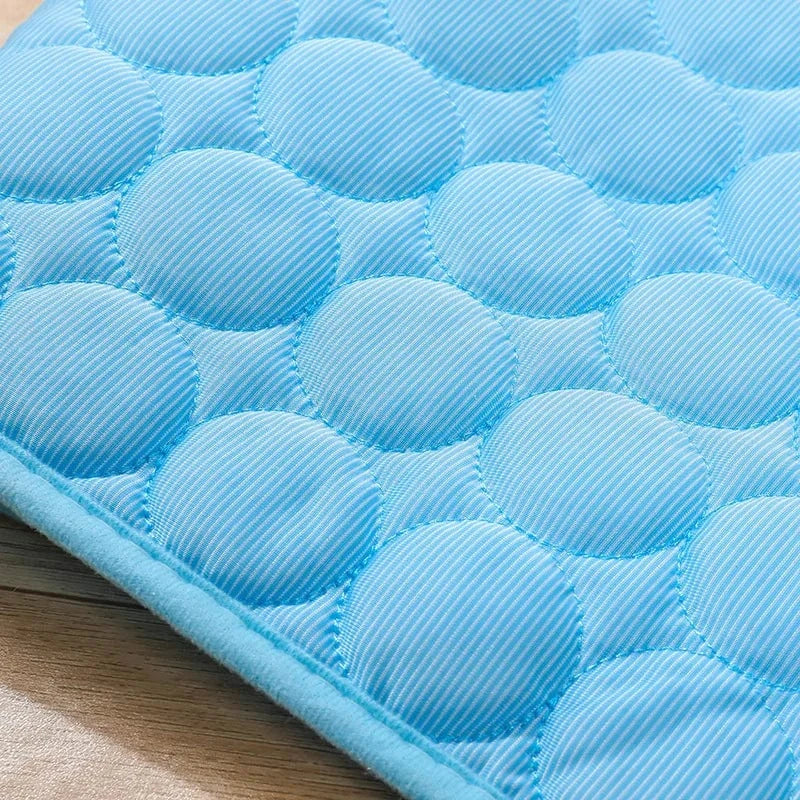 Summer Cooling Pet Mat Gel Ice Pad for Dogs Cats Breathable Soft Kennel Bed Non-Slip Hot Weather Cool Pad Pet Supplies | Bowlift
