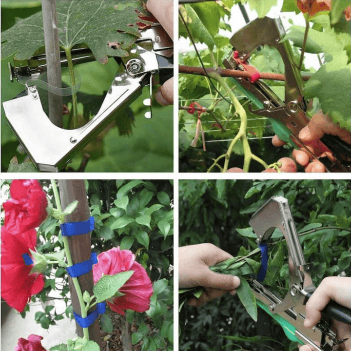 BowLift | Plant Support Tool Set – Easy Plant Tying System for Climbing Plants, Flowers & Vegetables