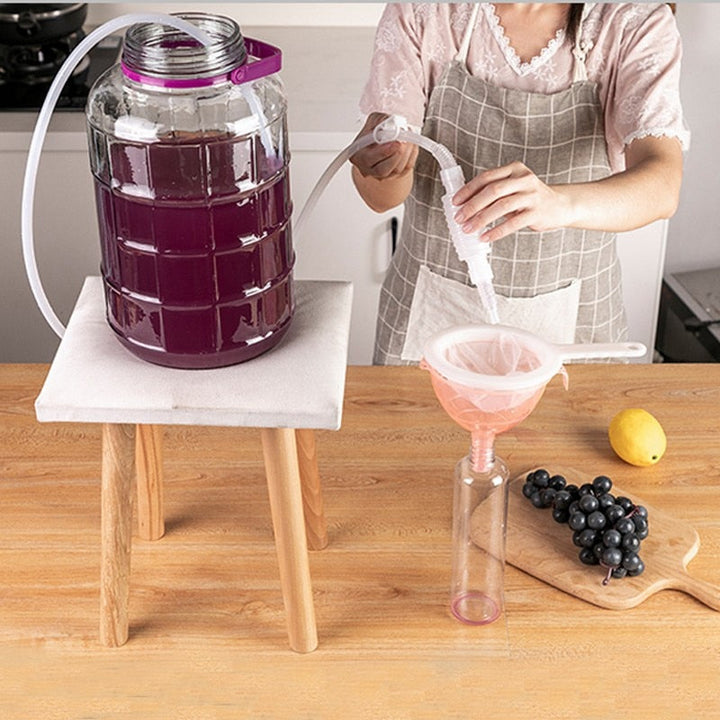 Plastic Wine Beer Making Tool Beer Wine Brewing Food Grade Siphon | Bowlift