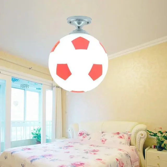 BowLift | Playful Football Ceiling Lamp - GoalBright