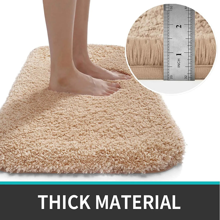 BowLift | Bath Mat Plush Soft Non Slip Rug