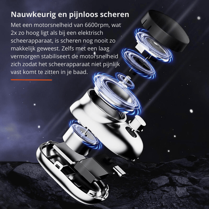 BowLift | Pocketshave – Compact Waterproof Travel Razor for Quick & Smooth Shaving