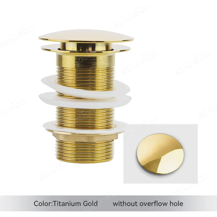 BowLift | Pop-Up Basin Drain Plug with Overflow Options (1+1 FREE)
