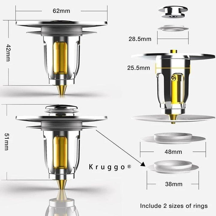 BowLift | Popup X Clogging Basin Drain