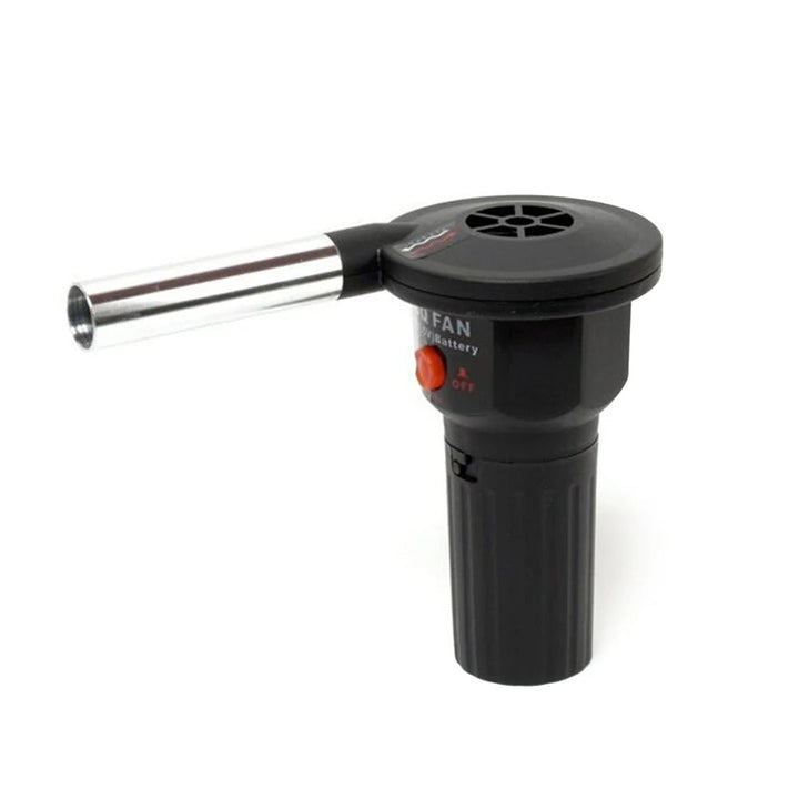 BowLift | Portable BBQ Fire Bellows – Aluminum Hand Blower for Grilling, Camping & Picnics