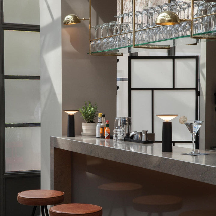 BowLift | Portable Dimmable Table Lamp - LumoFlex