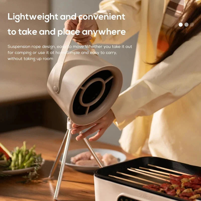 Portable Exhaust Fan Kitchen Hood Extractor Mini Suction Cooker Hood | Bowlift