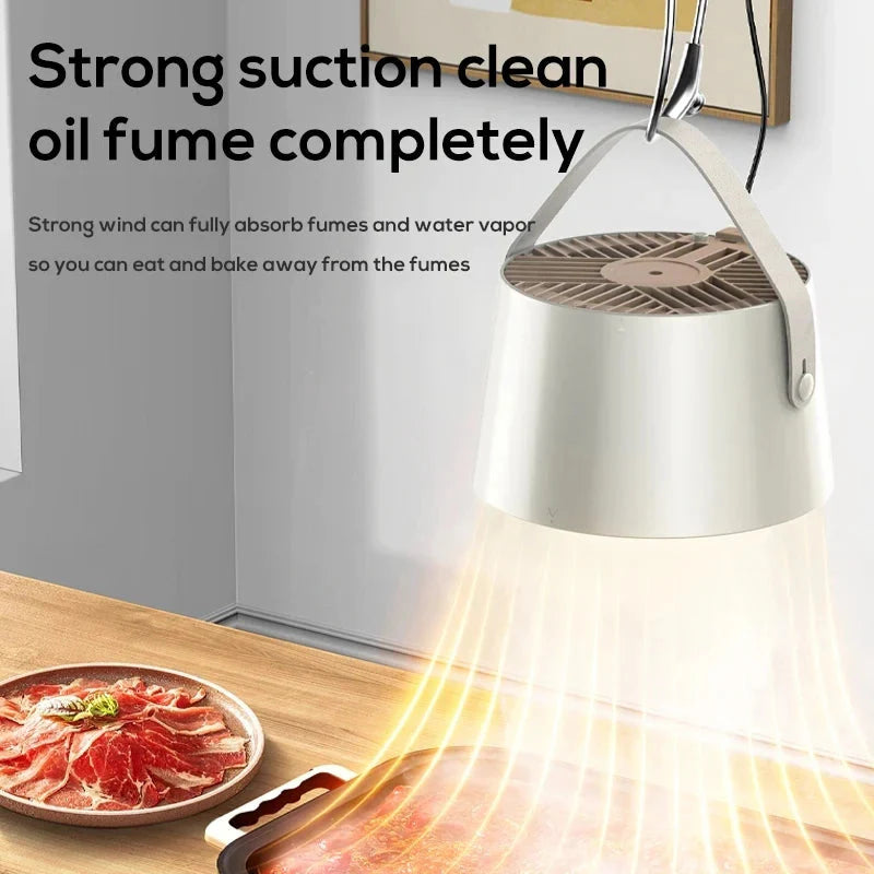 Portable Exhaust Fan Kitchen Hood Extractor Mini Suction Cooker Hood | Bowlift