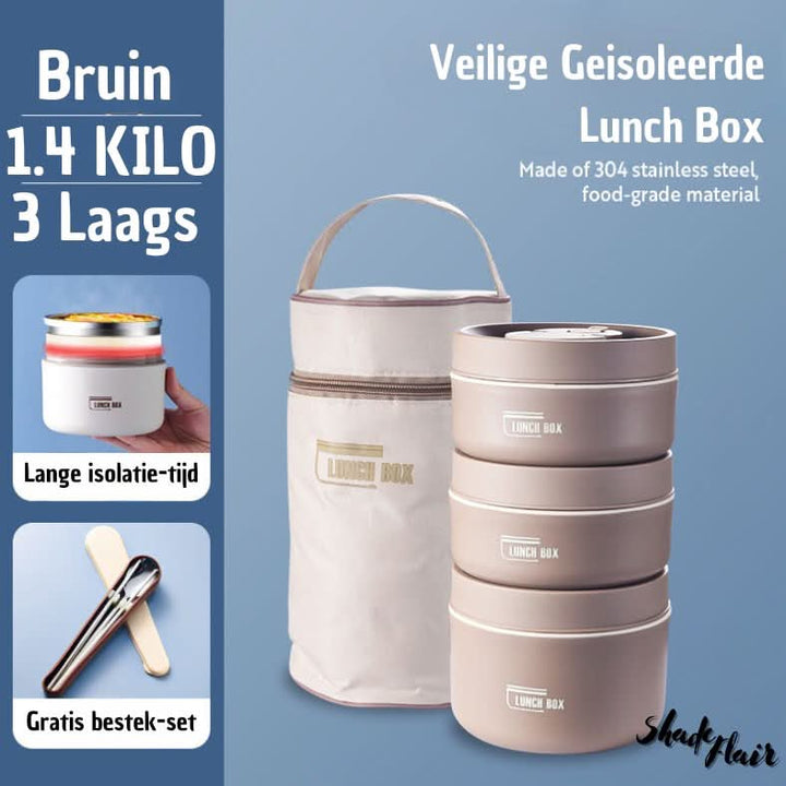 BowLift | Portable Insulated Meal Container Set - LunchMate