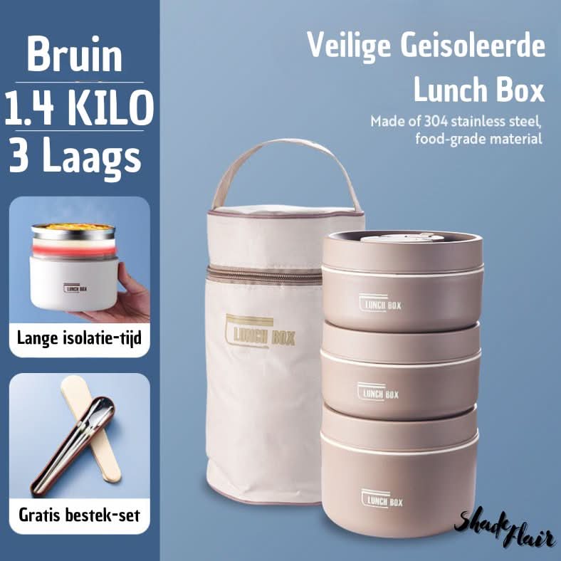 BowLift | Portable Insulated Meal Container Set - LunchMate