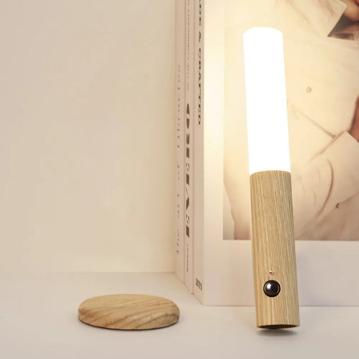 BowLift | Wall Light Portable LED Wooden Wireless Lamp