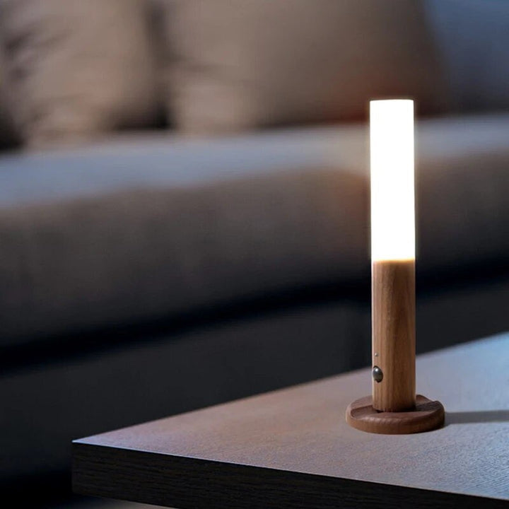 BowLift | Wall Light Portable LED Wooden Wireless Lamp