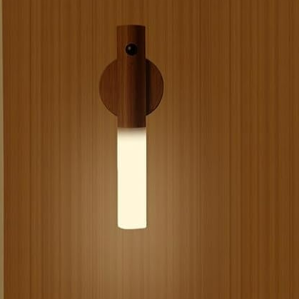 BowLift | Wall Light Portable LED Wooden Wireless Lamp