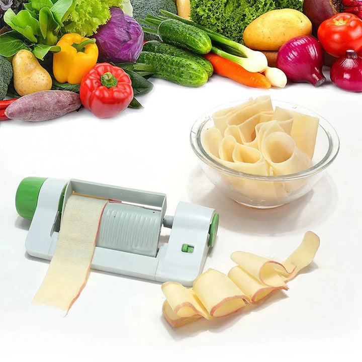 Portable Manual Vegetable Peeler Multi-Function Round Sheet Fruit Slicer | Bowlift