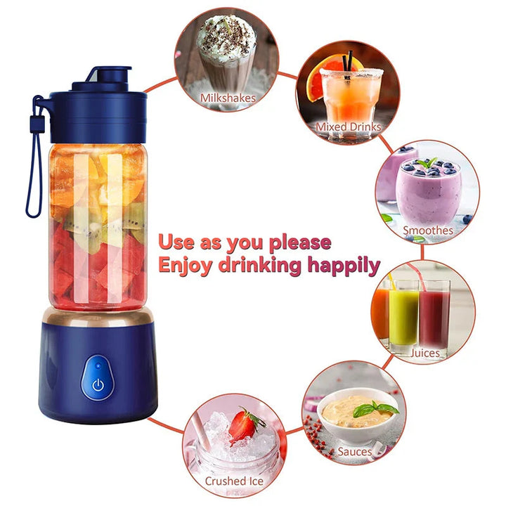 Portable USB Charge Electric Juicer Mini Blender Fruit Squeezer Mixer | Bowlift