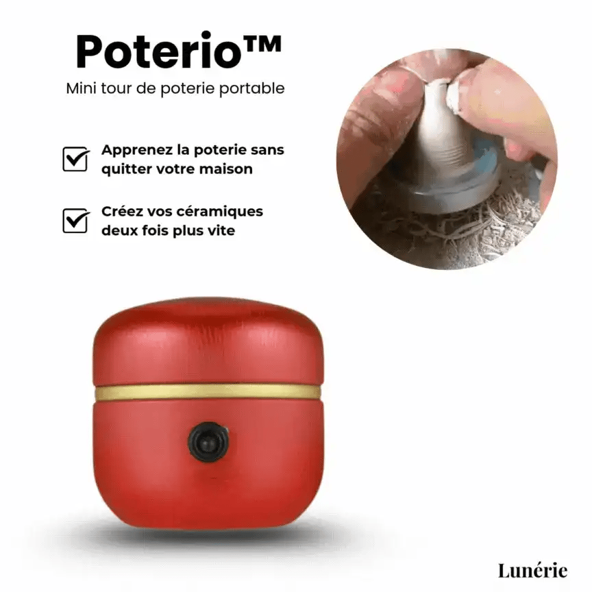 BowLift | Mini Pottery Wheel | Electric Clay Shaping Machine | Quiet, Durable & Safe for Beginners