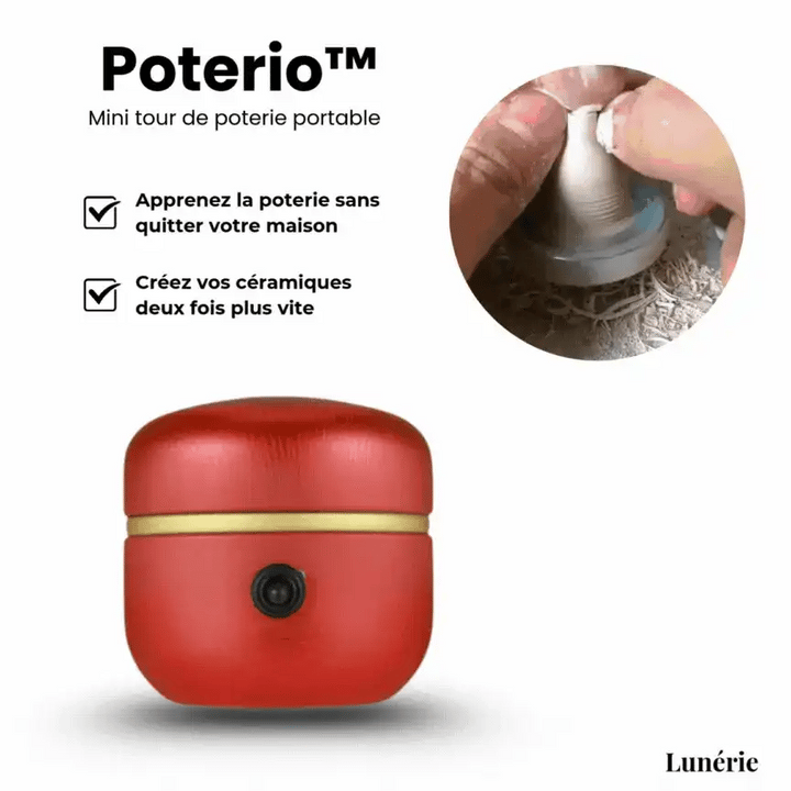 BowLift | Mini Pottery Wheel | Electric Clay Shaping Machine | Quiet, Durable & Safe for Beginners