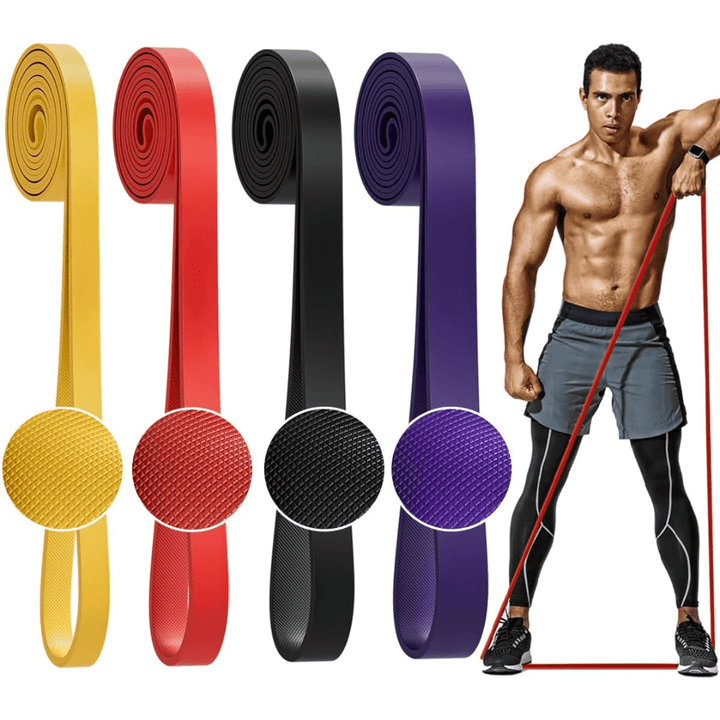 BowLift | Power Band Resistance Set – Latex Fitness Bands for Pull-Ups, Strength Training, Flexibility and Full-Body Workouts