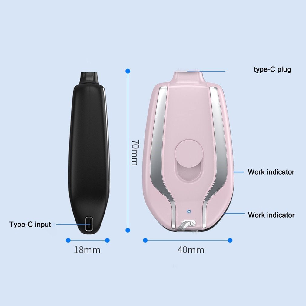 BowLift | Power Banks Portable Type-C Keychain