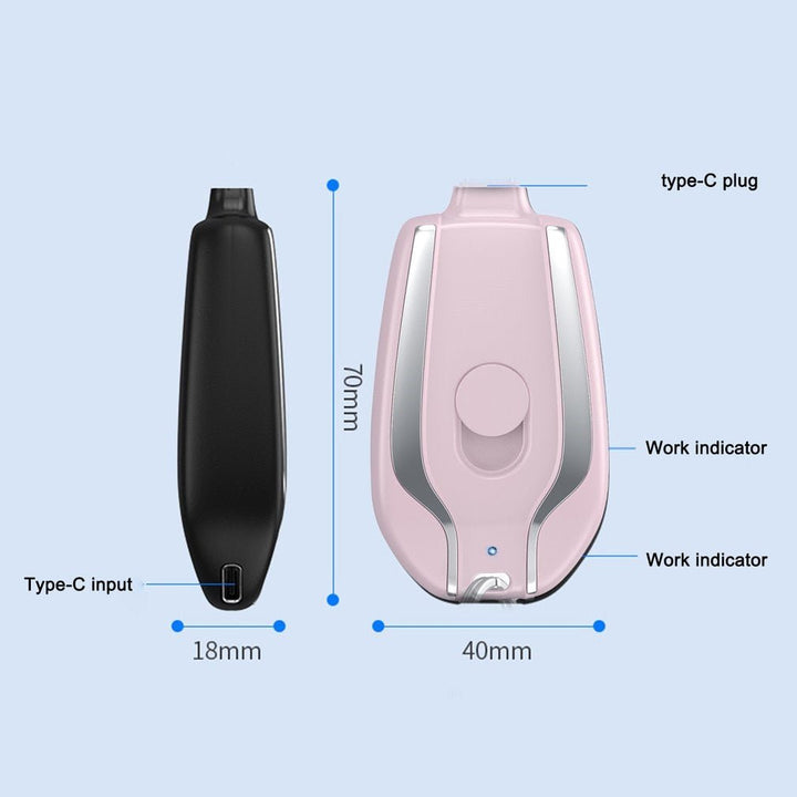 BowLift | Power Banks Portable Type-C Keychain