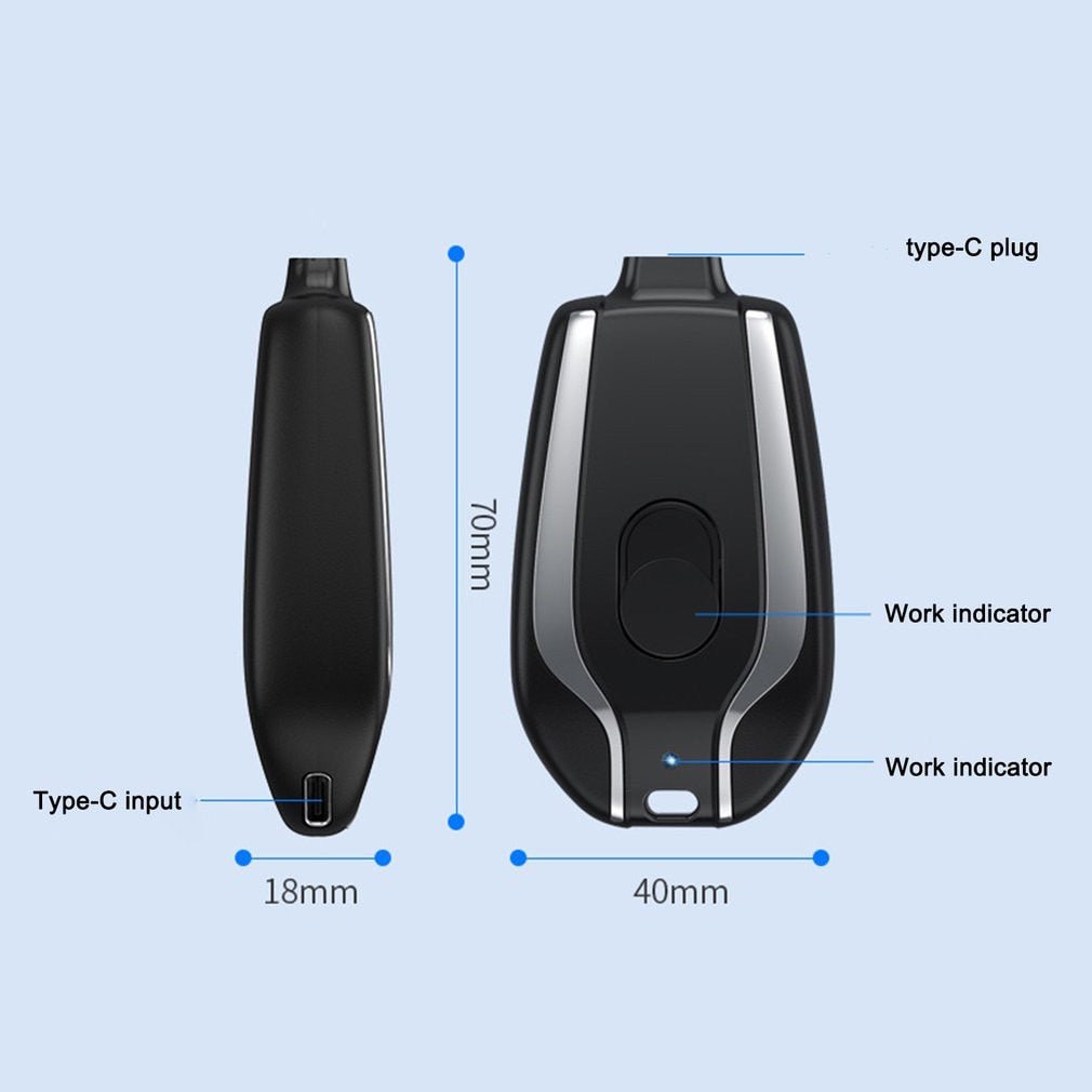 BowLift | Power Banks Portable Type-C Keychain