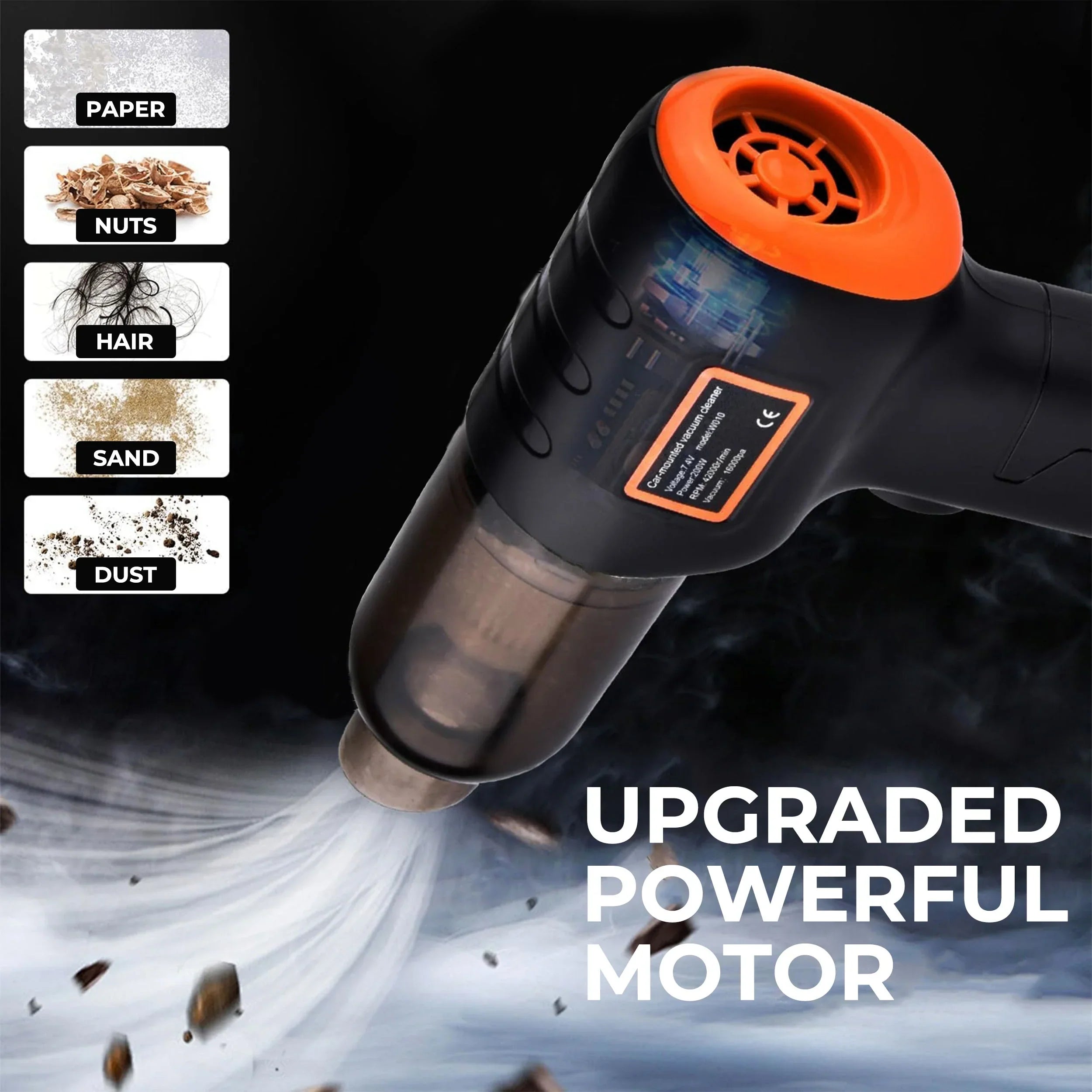 BowLift | Handheld Car Vacuum Cleaner Cordless Powerful