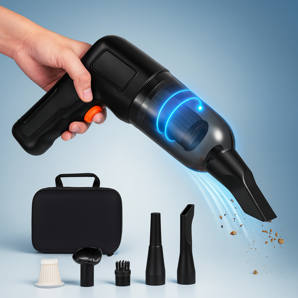BowLift | Handheld Car Vacuum Cleaner Cordless Powerful