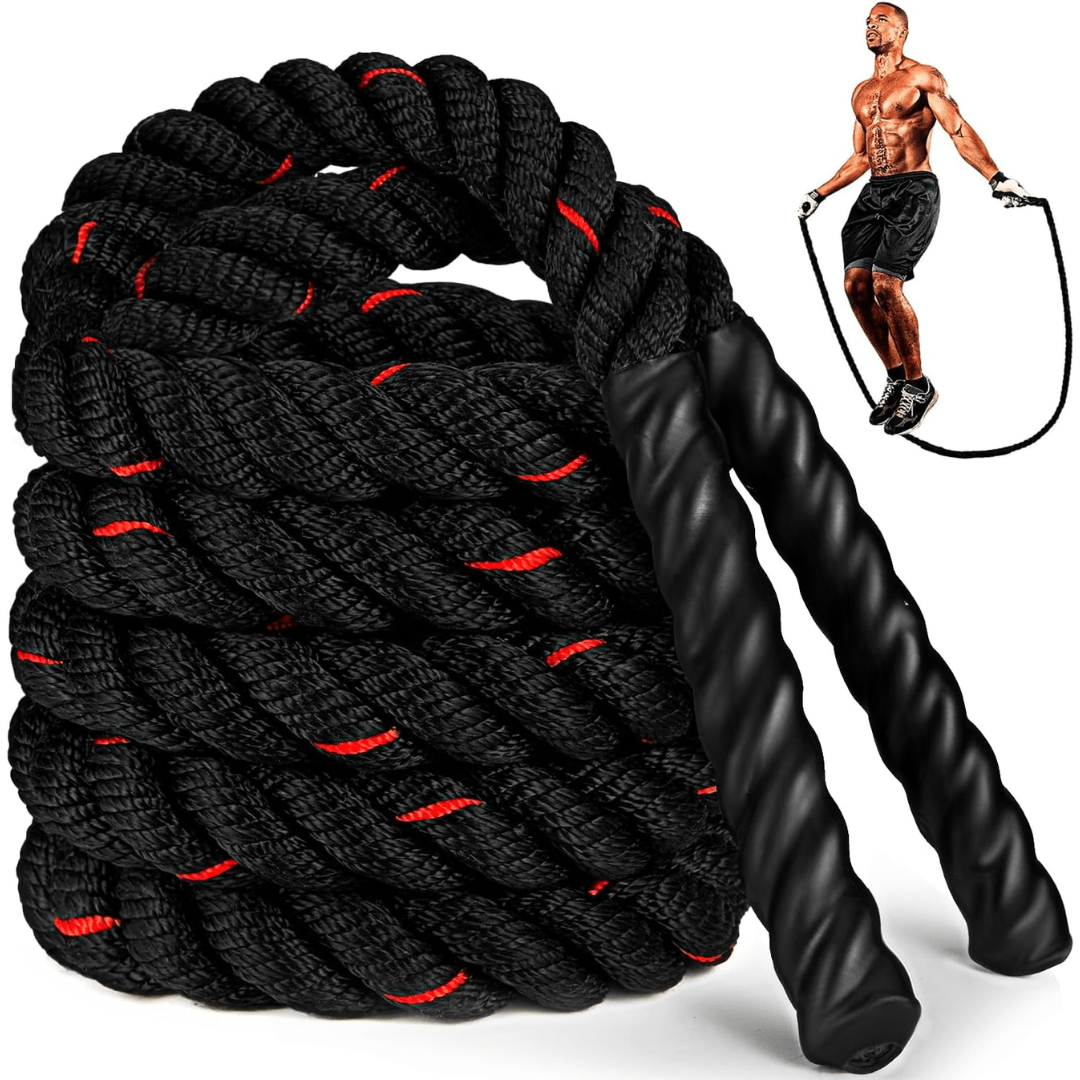 BowLift | PowerJump – Adjustable Weighted Jump Rope for Strength, Cardio, and Endurance Training