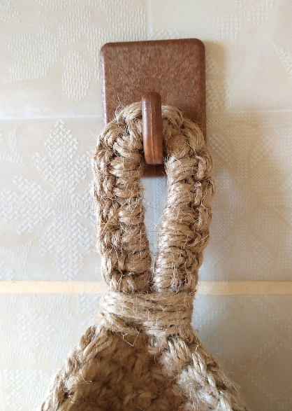 BowLift | Stylish EcoWeave Hanging Basket - for Sustainable Storage of Vegetables and Fruit