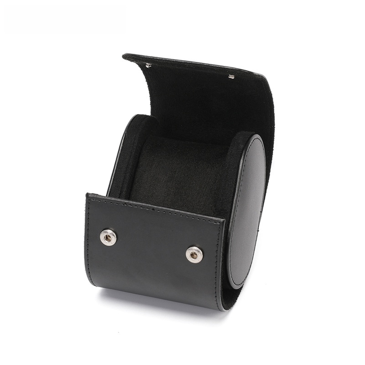 BowLift | Vintage Leather 3-Slot Men's Watch Box for Travel