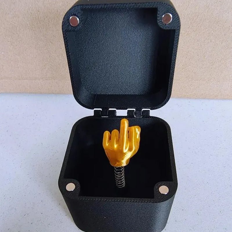 BowLift | PRANKBOX – Middle Finger in a Box: The Ultimate Gag Gift