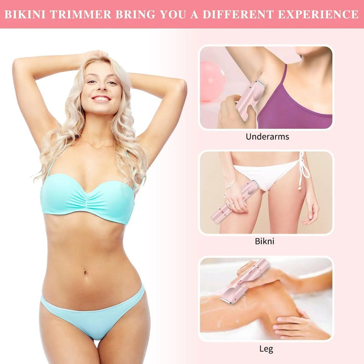BowLift | Electric Trimmer Waterproof Rechargeable Bikini Shaver
