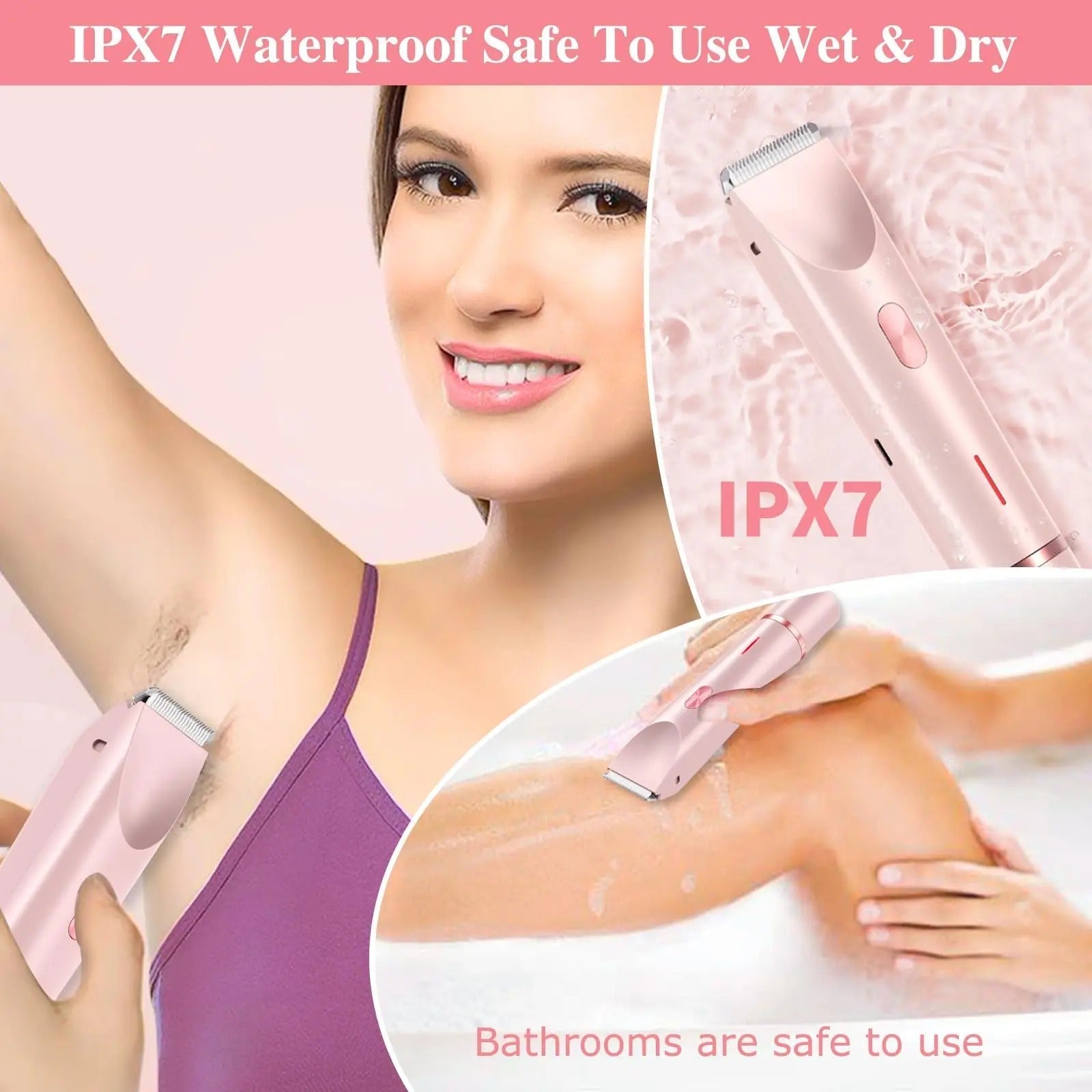 BowLift | Electric Trimmer Waterproof Rechargeable Bikini Shaver