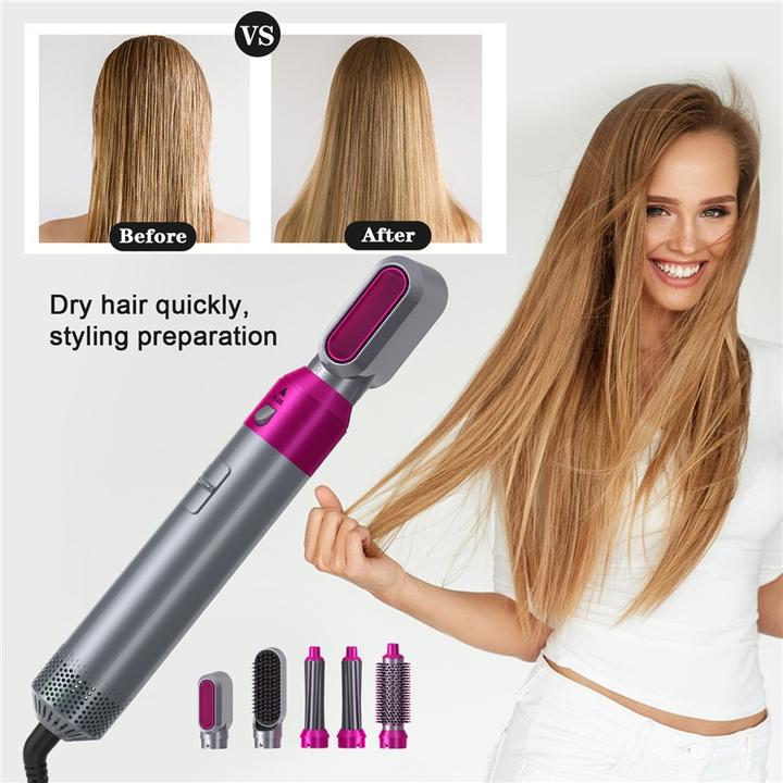 BowLift | Premium Air MultiStyler – 5-in-1 Hair Dryer & Styling Tool with Heat Sensor